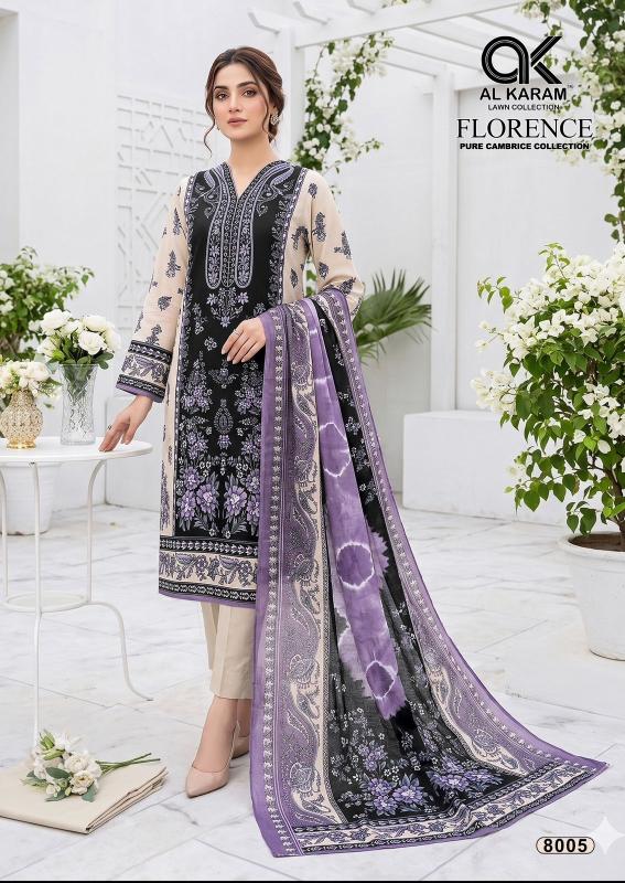 AL karam florence vol-8 designer salwar suit wholesaler in durg